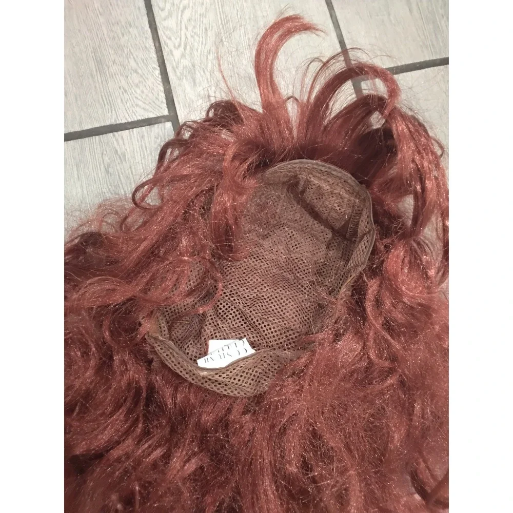 I Love Lucy Costume Wig Red Curly Retro 50s Lucille Ball Culture Franco